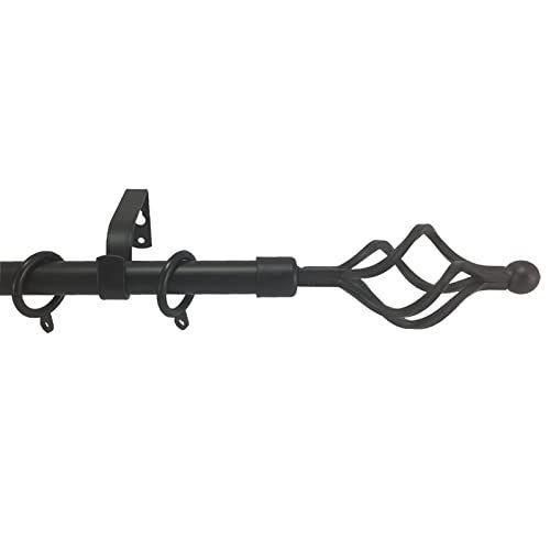 Double Adjustable Curtain Rod - Heavy Duty & Stylish