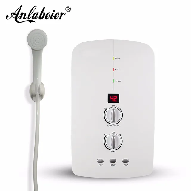 Anlabeier Shower with inbuilt pump